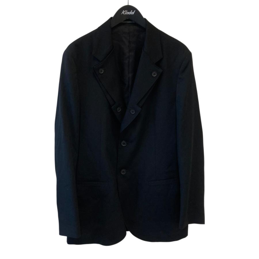 YOHJI YAMAMOTO HOMME レザージャケット ヨウジヤマモト オム Yohji Yamamoto POUR HOMME ヨウジヤマモトプールオム テーラード