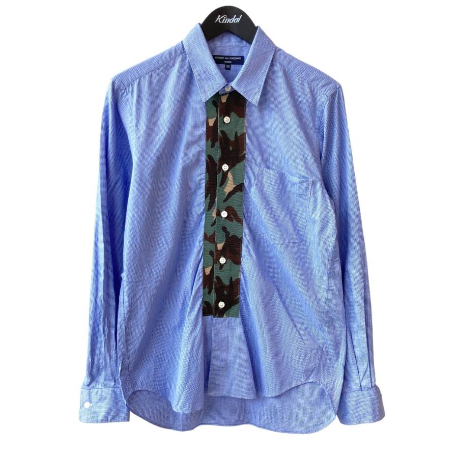 COMME des GARCONS HOMME コムデギャルソンオム チェック 長袖シャツ