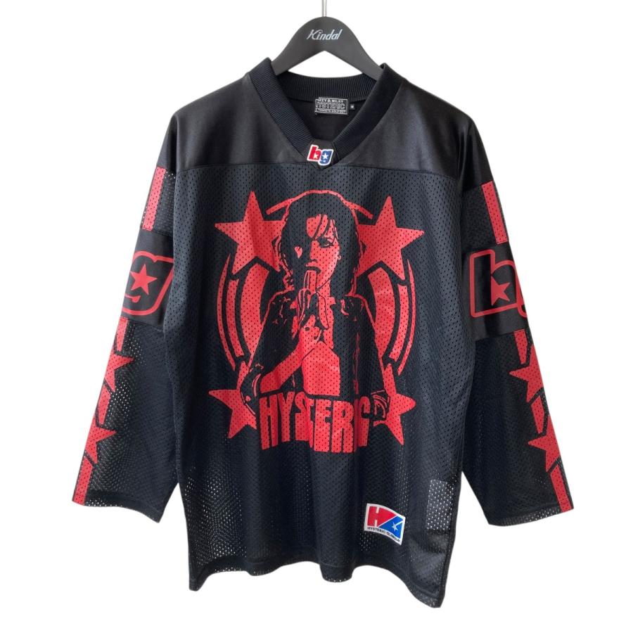 HYSTERIC GLAMOUR（ヒステリックグラマー） ホッケーシャツ 02261CL09
