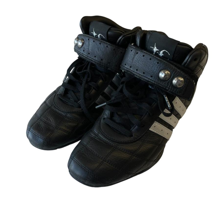 サグクラブ×アディダス THUG CLUB×adidas ADIRACER HIGH CORE BLACK