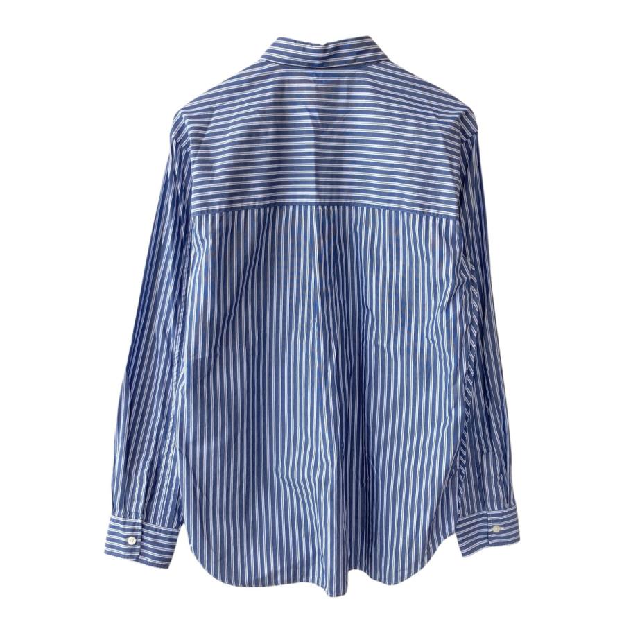 COMME des GARCONS HOMME DEUX ストライプシャツ L COMME des GARCONS HOMME DEUX コムデギャルソンオムドゥ ストライプ