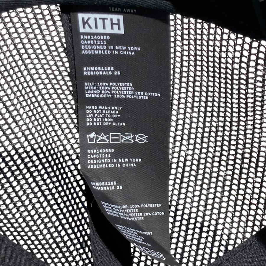 KITH（キス） 【値下げ】KITH メッシュキャップ ブラック (心斎橋