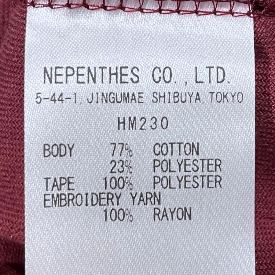 Needles（ニードルス） ニードルズ Needles 20AW ジップアップベロア