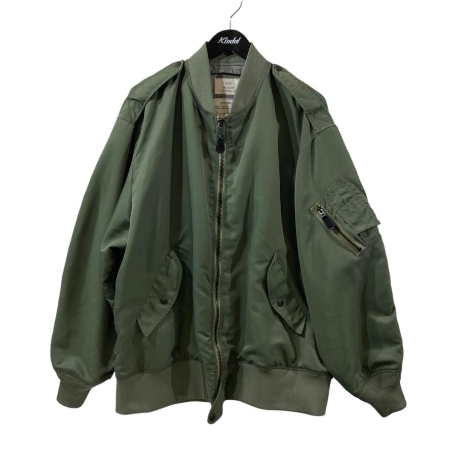 HYKE ハイクTYPE L-2A JACKETジャケット　MA1 HYKE（ハイク） HYKE TYPE L-2A JACKET MA-1ジャケット 17507 グリーン