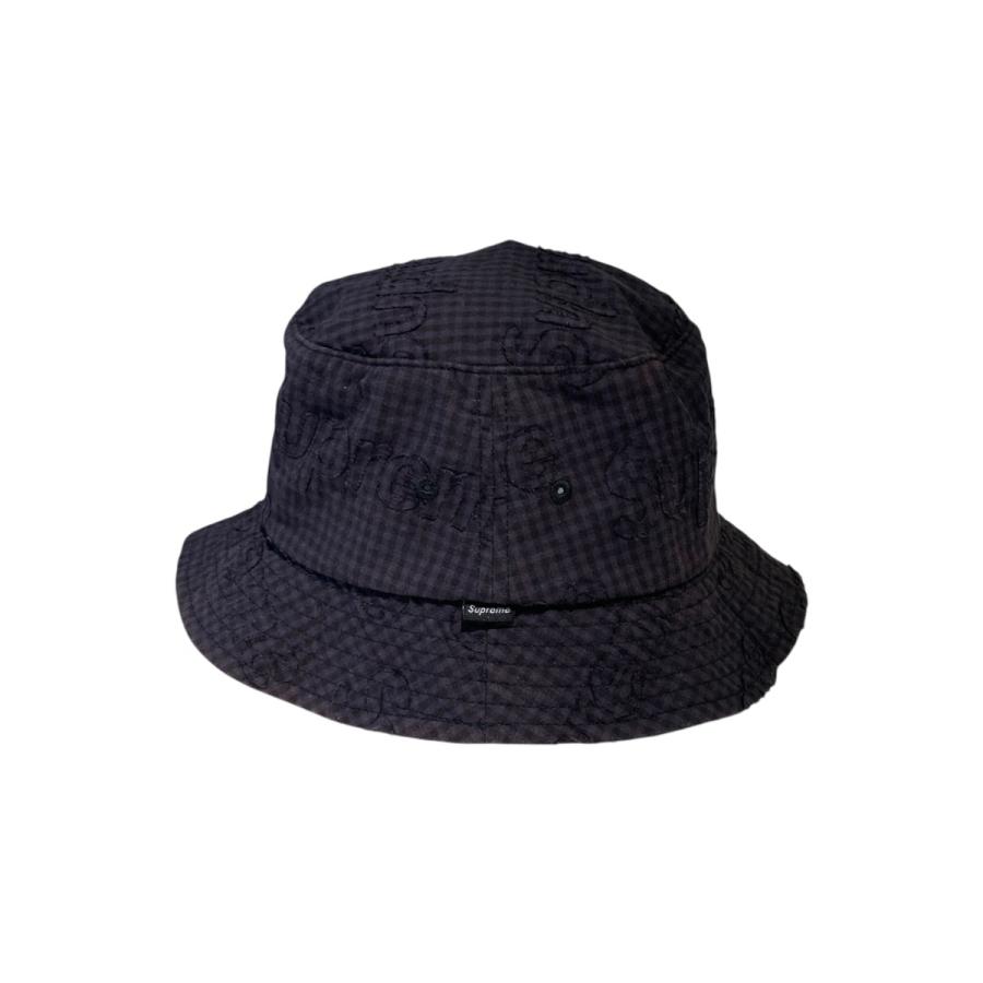 Supreme ハット バケットハット monogram crusher Supreme（シュプリーム） Supreme Monogram Gingham Crusher バケット