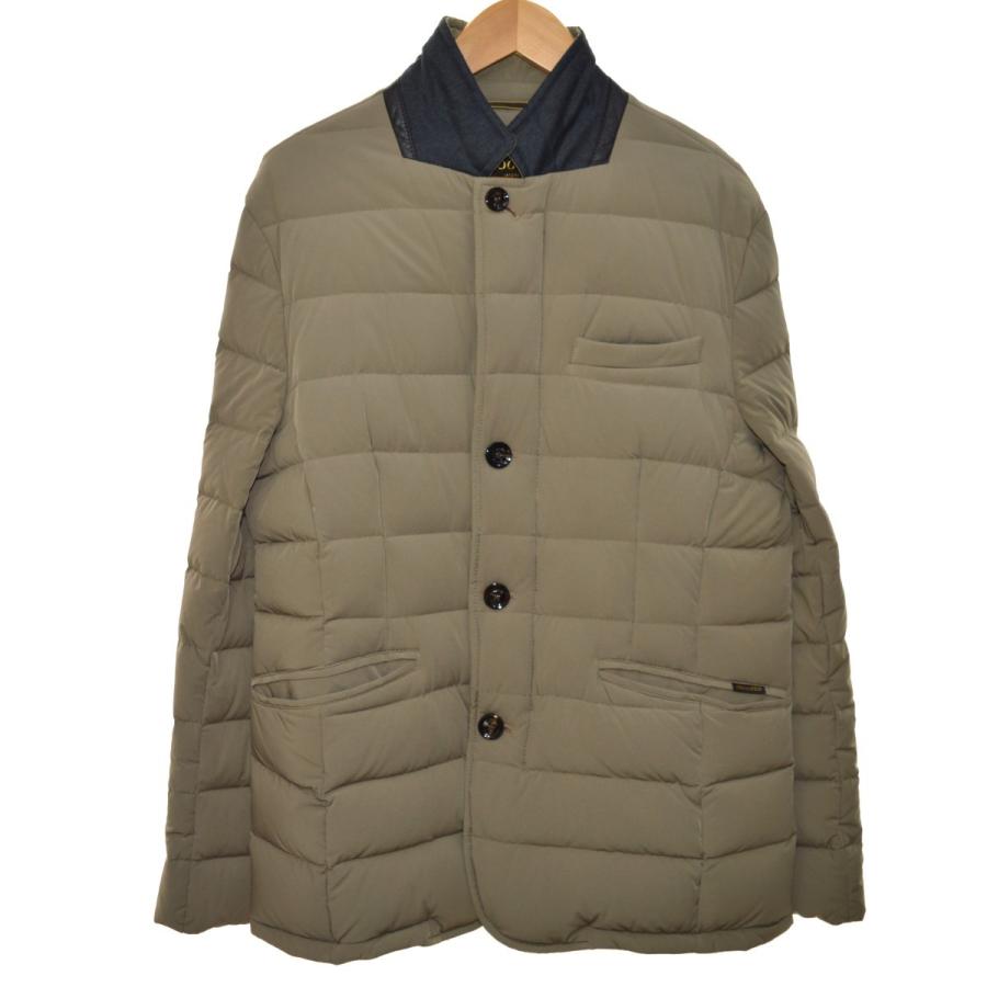 人気沸騰 ムーレー 0513 堀江店 サイズ 48 ベージュ Zayn テーラードダウンジャケット Moorer Mens Jk ジャケット Dagl Tg