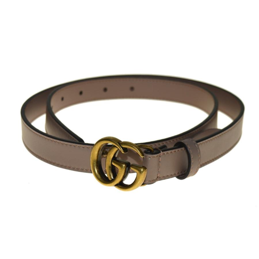 Gucci Ggマーモント レザーベルト ピンク サイズ 85 34 堀江店