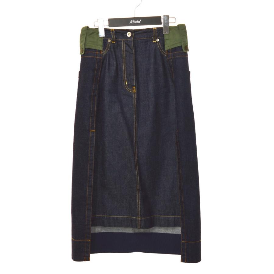 正規品 3月8日値下 Sacai ss Denim Skirt デニムスカート インディゴ サイズ 1 堀江店 Rakuten Www Tiebreak Fr
