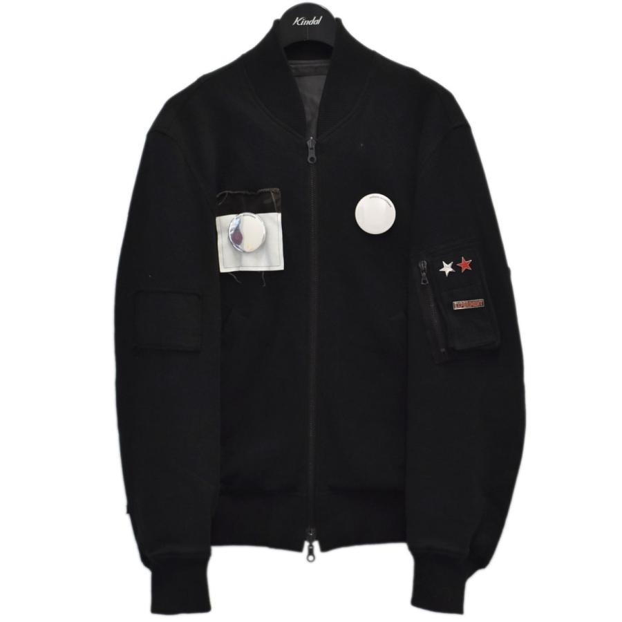 値下げ】UNIFORM EXPERIMENT PATCH WORK JERSEY REVERSIBLE 16AW  