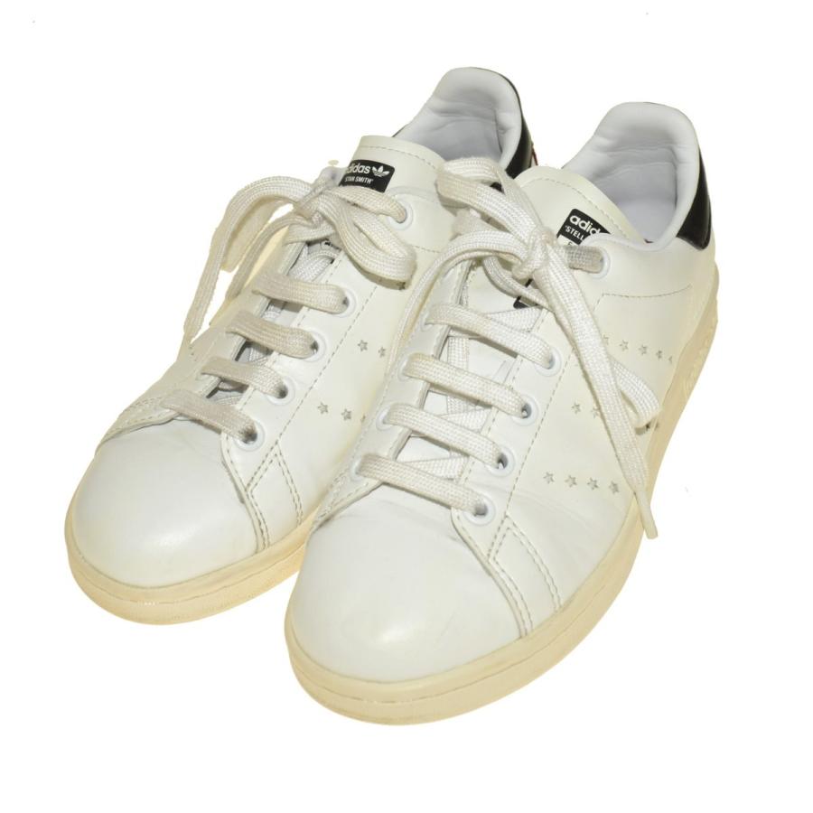 定番 By Adidas Ladys Sh アディダスバイステラマッカートニー Stella 堀江店 サイズ 22 5 ホワイト レザースニーカー Stansmith Mccartney シューズ