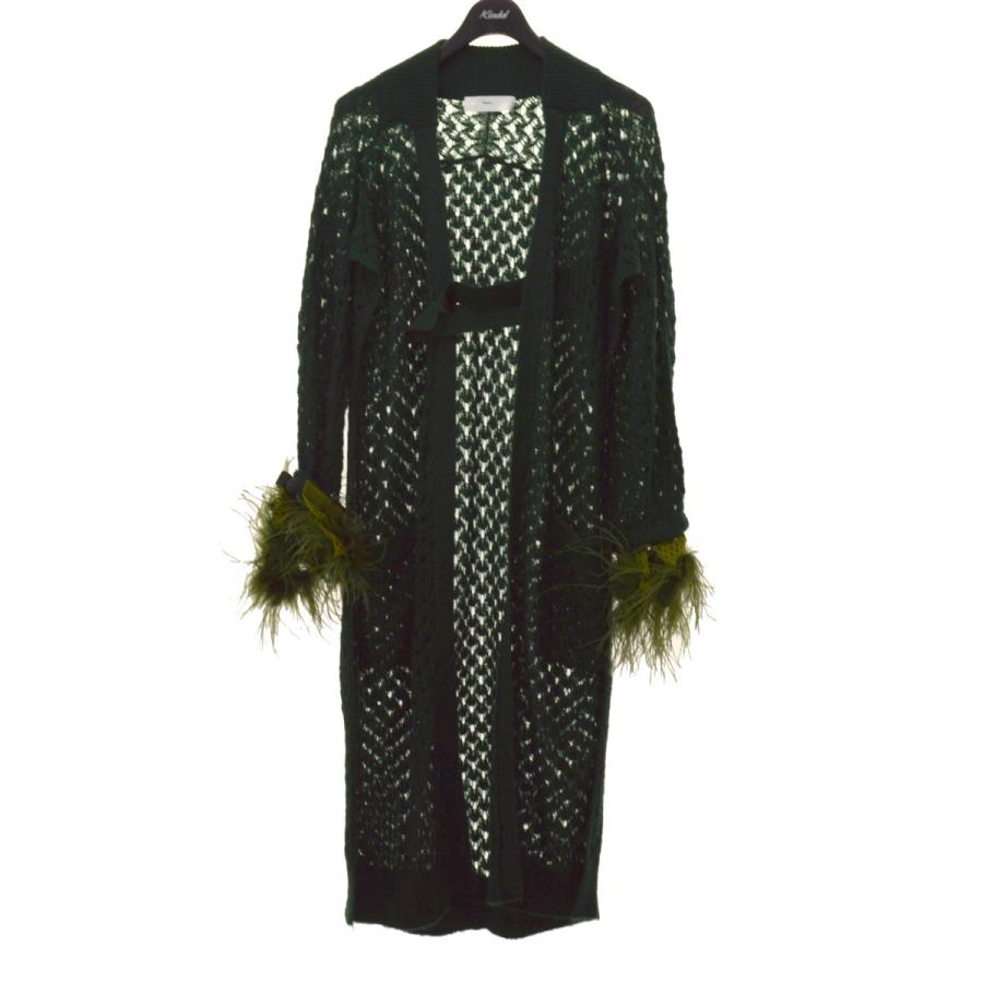 TOGA PULLA 20AW Mohair feather knit cardigan ロング ニット 