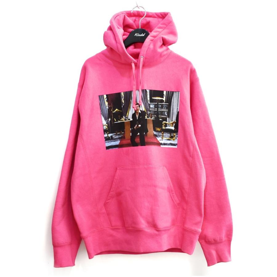 Supreme SUPREME 17AW Scarface Friend Hooded Sweatshirt ピンク  