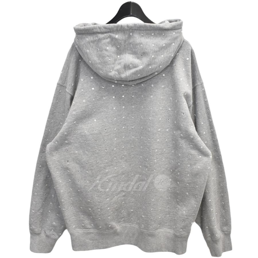 Supreme SUPREME 21AW Rhinestone Hooded Sweatshirt ライン Supreme SUPREME 21AW Rhinestone Hooded Sweatshirt ライン