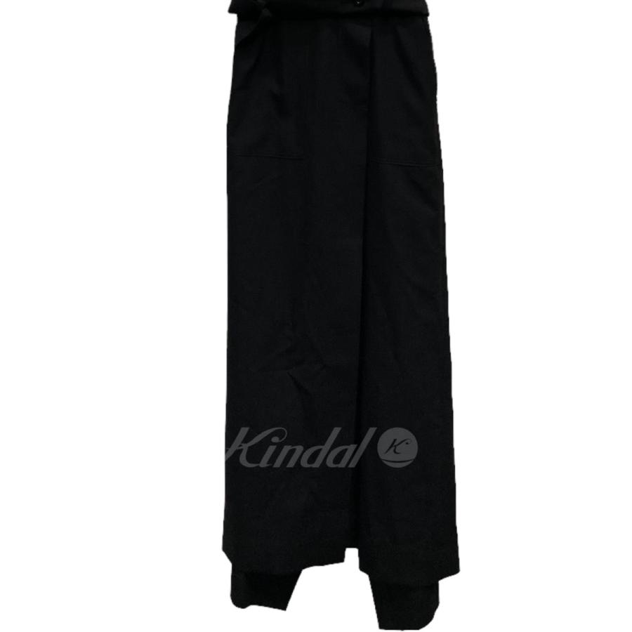 sacai 22SS Suiting Mix Dress ホワイト×ブラック サイズ：1 (堀江店) 230224 :