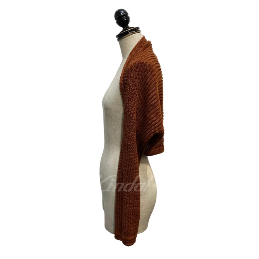 値下げ】FOXEY BOUTIQUE Vacation Bolero ニットカーディガン ブラウン 