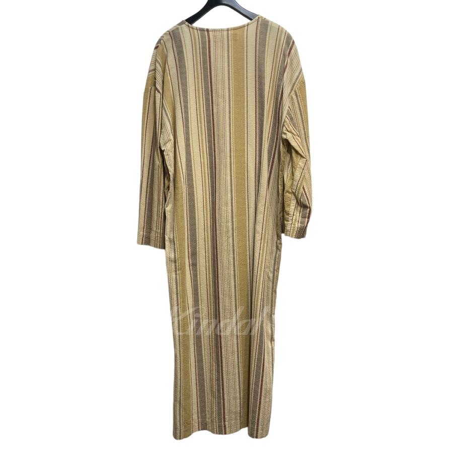 値下げ】R JUBILEE Stripe Long Dress ベージュ サイズ：FREE (栄 