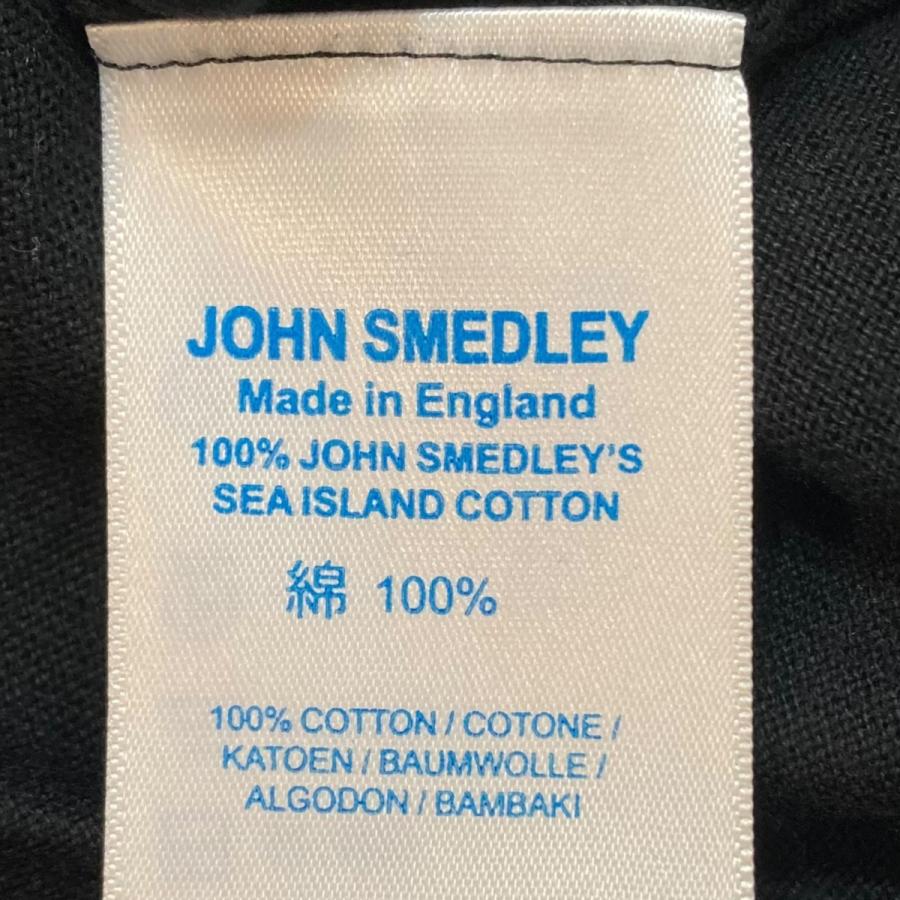 ジョンスメドレー JOHN SMEDLEY 半袖ニット ブラック サイズ：S｜kindal｜07