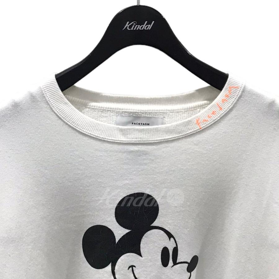 FACETASM MICKEY ZIPPER CREWNECK ミッキー 【公式通販】