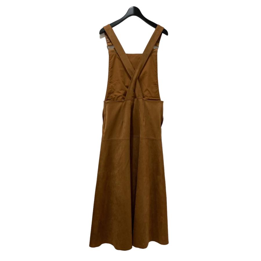 LE CIEL BLEU 【値下げ】LE Suedette スウェードジャンパースカート  