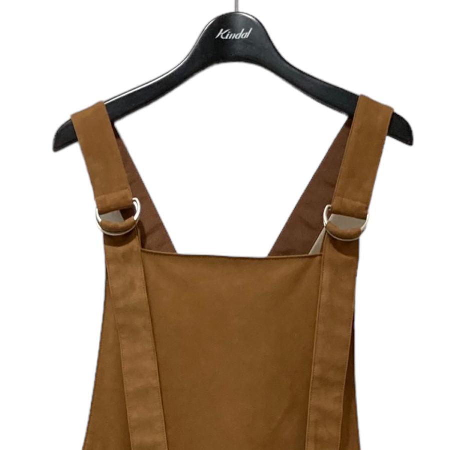 LE CIEL BLEU 【値下げ】LE Suedette スウェードジャンパースカート  