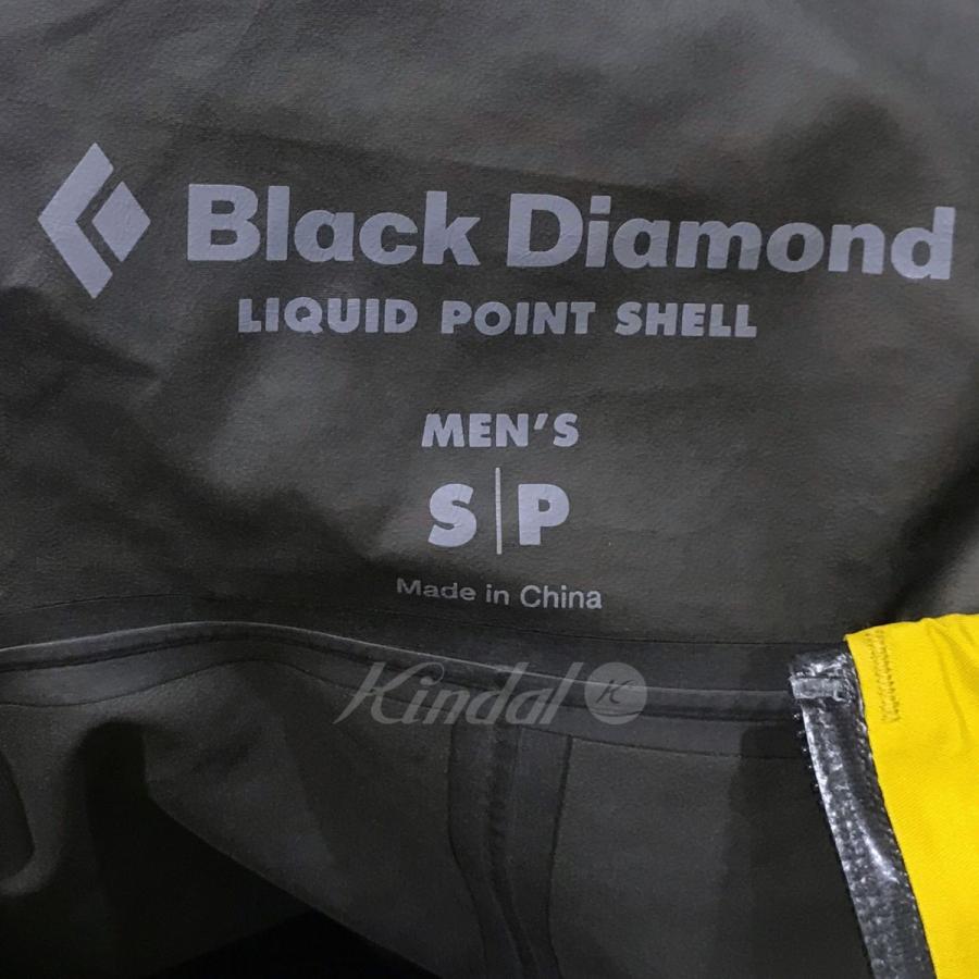 ブラックダイヤモンド Black Diamond マウンテンパーカー Liquid Point Shell Jacket K849 イエロー・ブラック｜kindal｜08