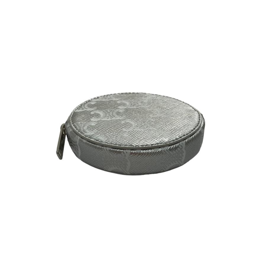 ほぼ未使用 CELINE セリーヌ トリオンフ コインケース 丸型 ラウンド