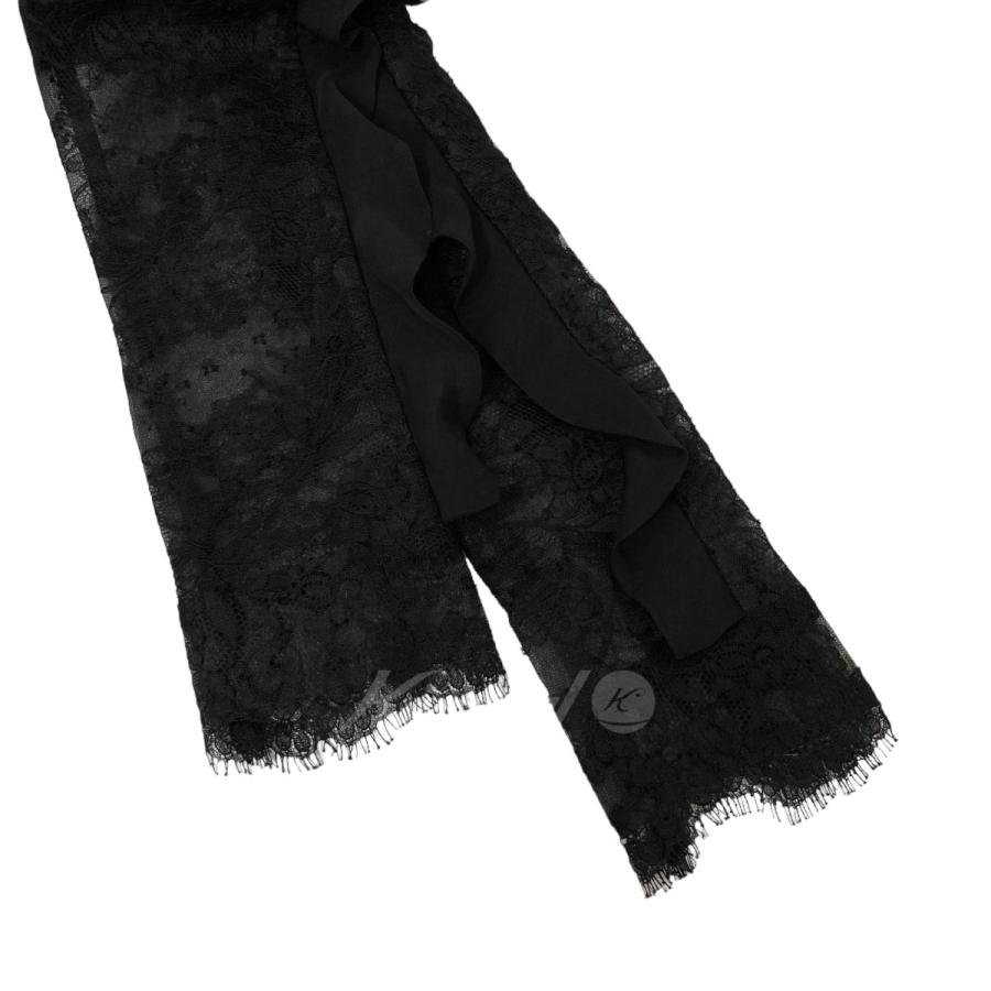 値下げ】sacai Lace×Silk ウールドレス 22-06311 ブラック サイズ：1 