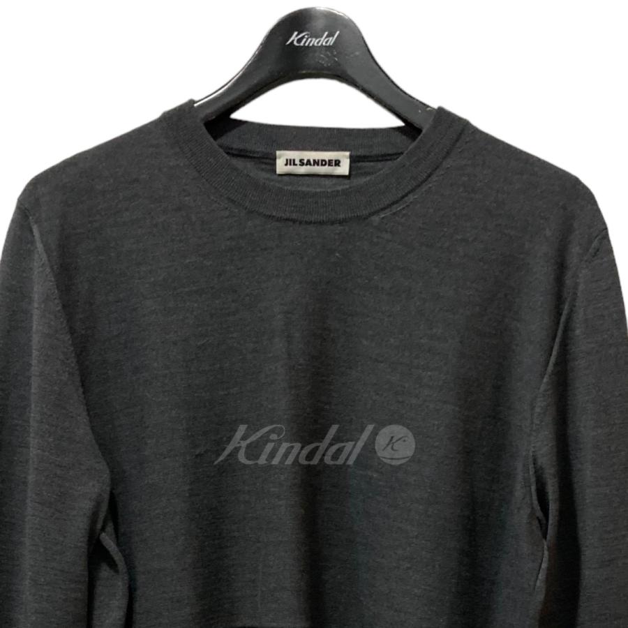 JIL SANDER 【値下げ】JIL super fine merino wool ハイゲージニット 
