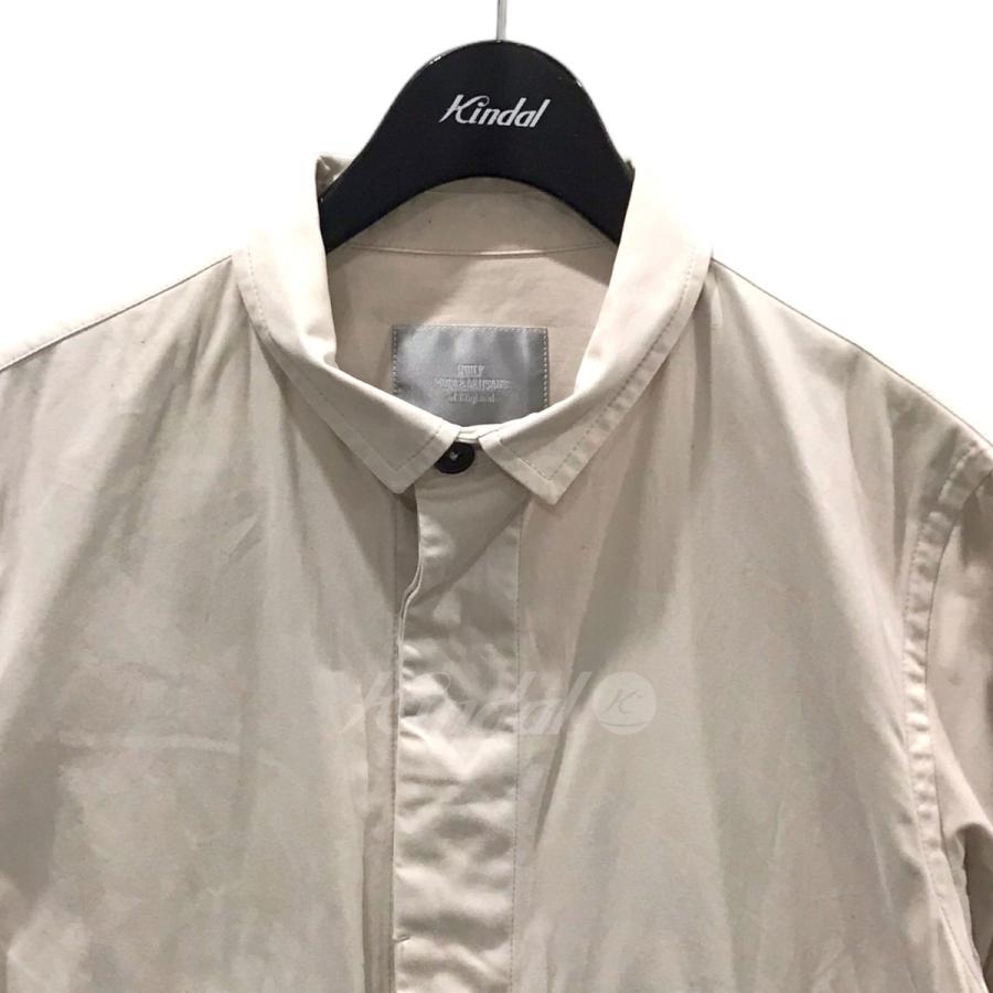 クイルプ QUILP フライフロントジャケット McCARTY Fly Front Shirt Jacket ピンクベージュ サイズ：2｜kindal｜03