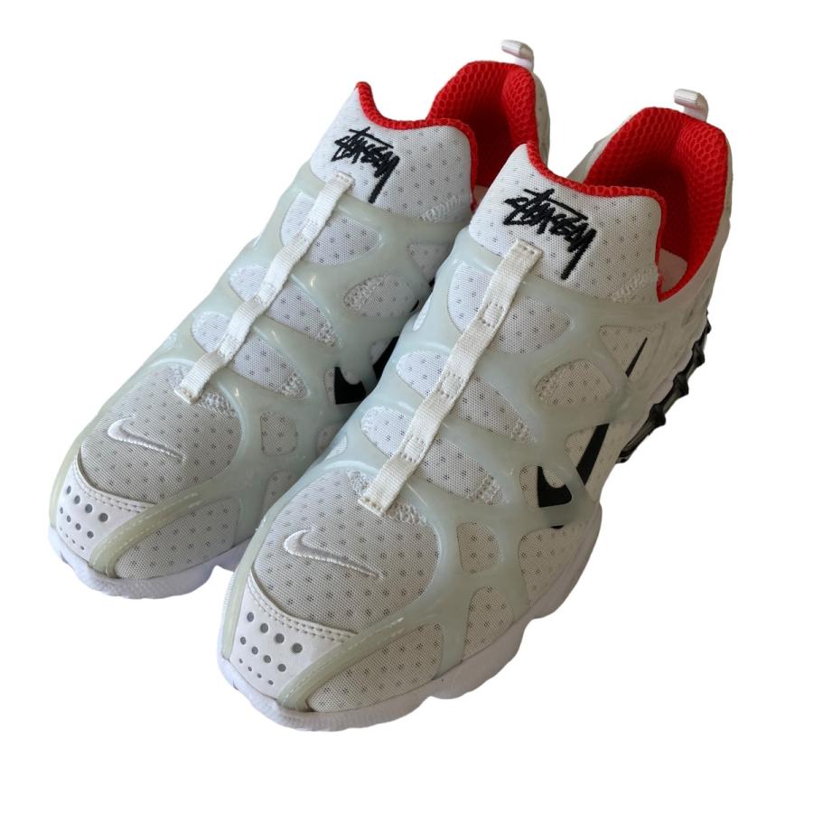 Air Stussy 4 ホワイト/レッド シューズ ステューシーとコラボしたナイキ「エア フライト 89」は