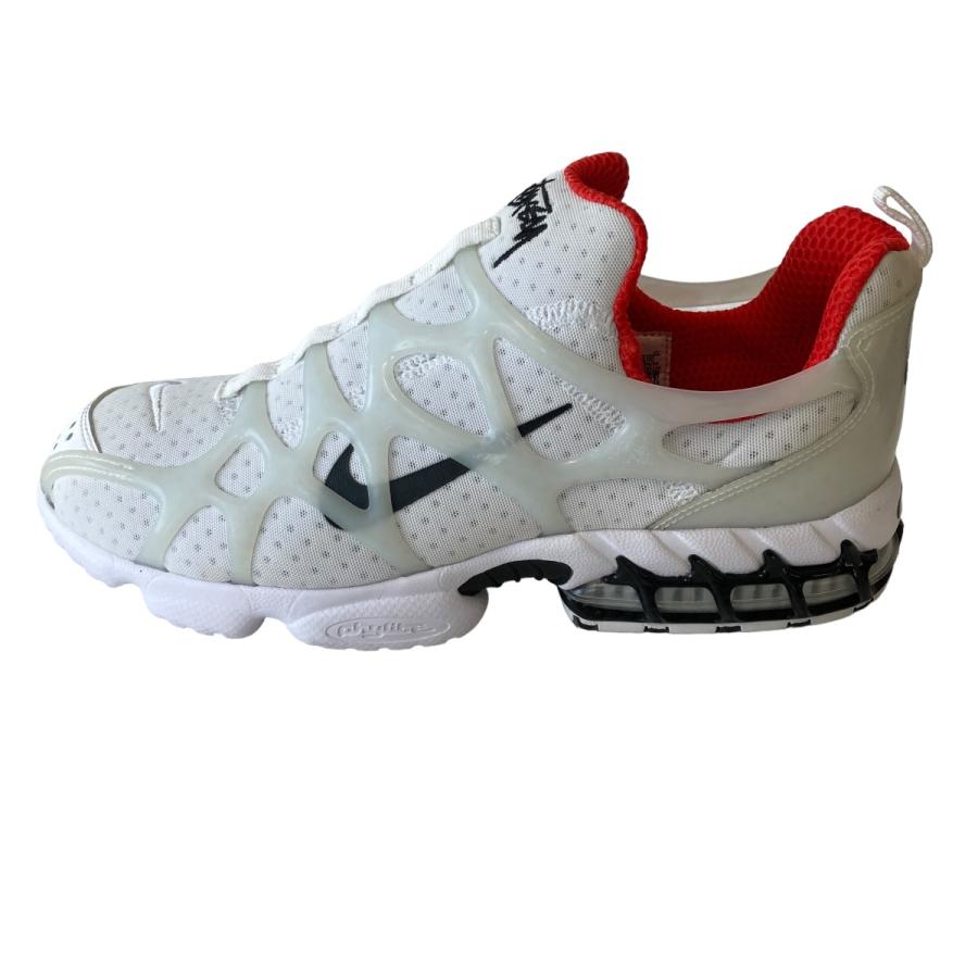 Air Stussy 4 ホワイト/レッド シューズ Nike Stussy x Air Flight 89 SP Low Habanero Red for Sale