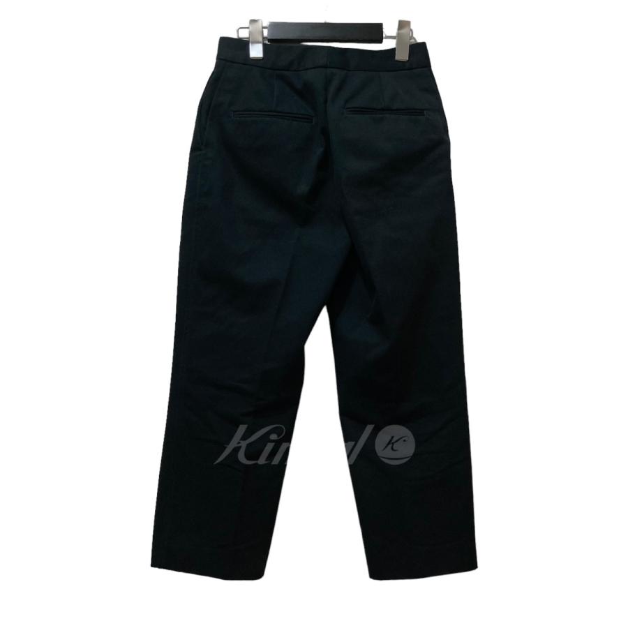 JIL SANDER 【値下げ】JIL シルク混コットンパンツ J04KA0003 ネイビー 