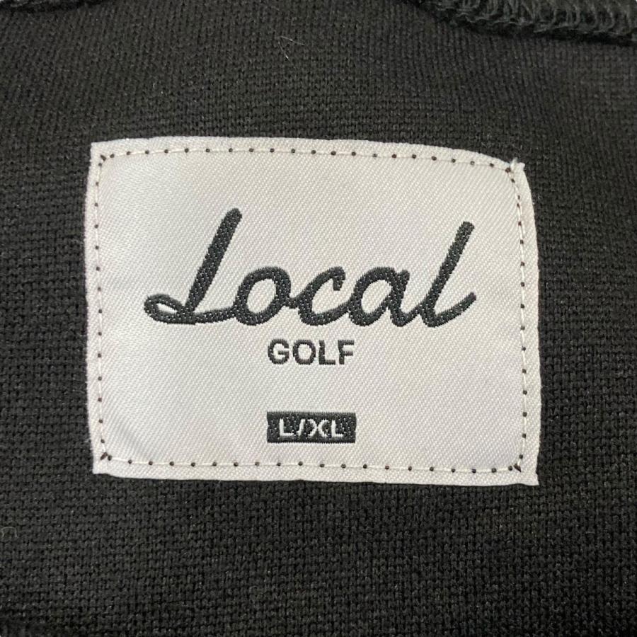 ローカルゴルフ LOCAL GOLF クルーネックフリースウェット ブラウン 