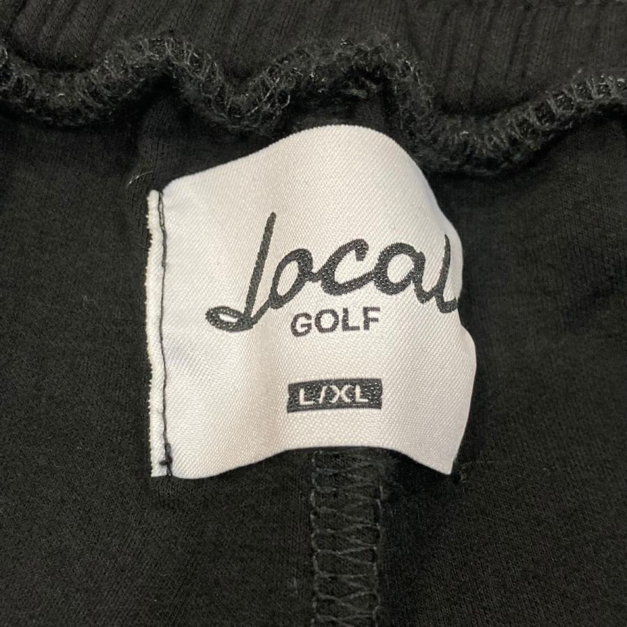 ローカルゴルフLocal GOLF パンツ ブラック ロゴ