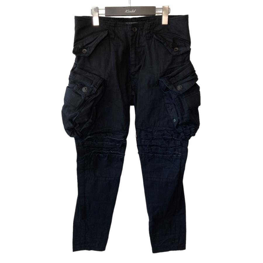 ユリウス JULIUS 23SS 9Oz ストレッチデニム ガスマスク スキニー 