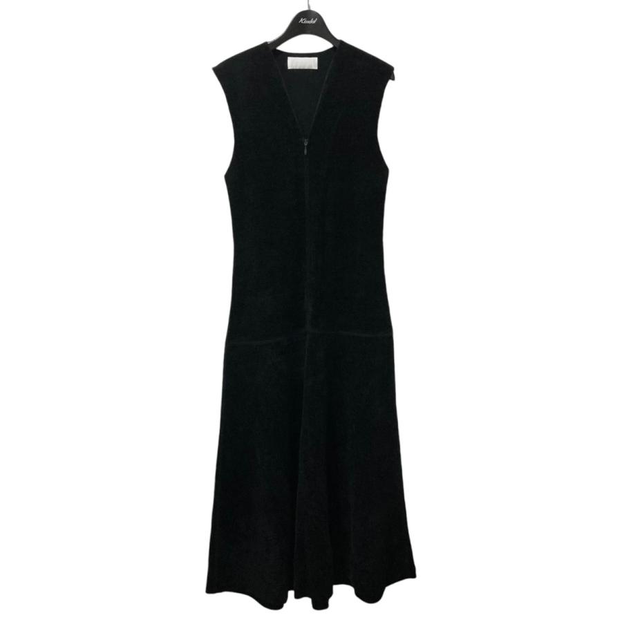 マメクロゴウチ mame kurogouchi V-Neck Double Faced Knitted Dress V 