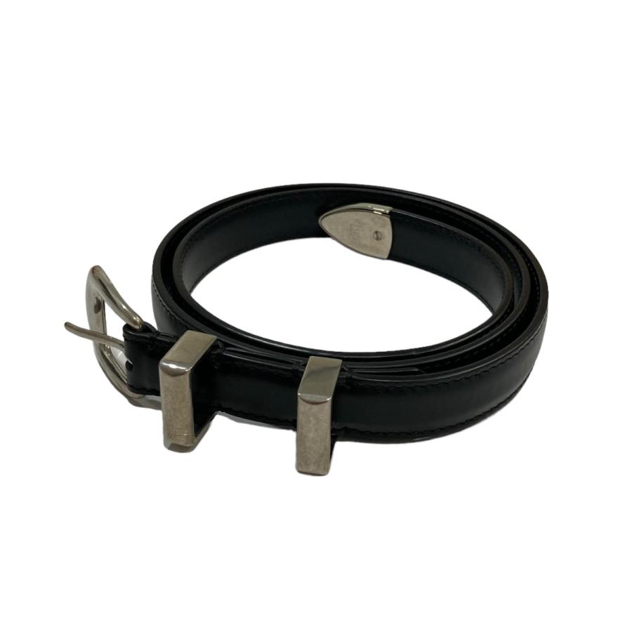 セリーヌ CELINE ウエスタンレザーベルト F-BP--2222 ブラック サイズ  