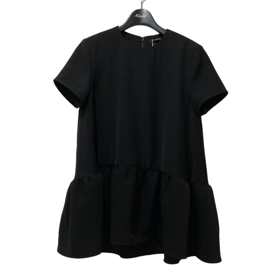 YOKOCHAN】ハーフスリーブヘムギャザーブラウス - 半袖 