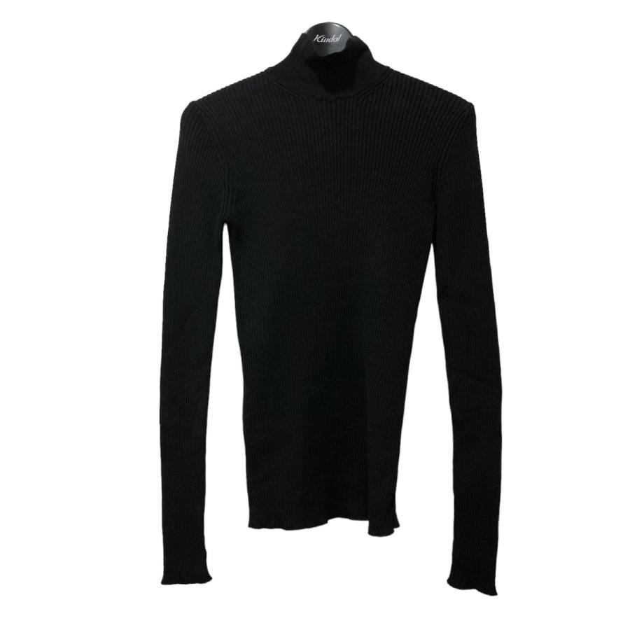 PRADA ブラック タートルネック ニット 36