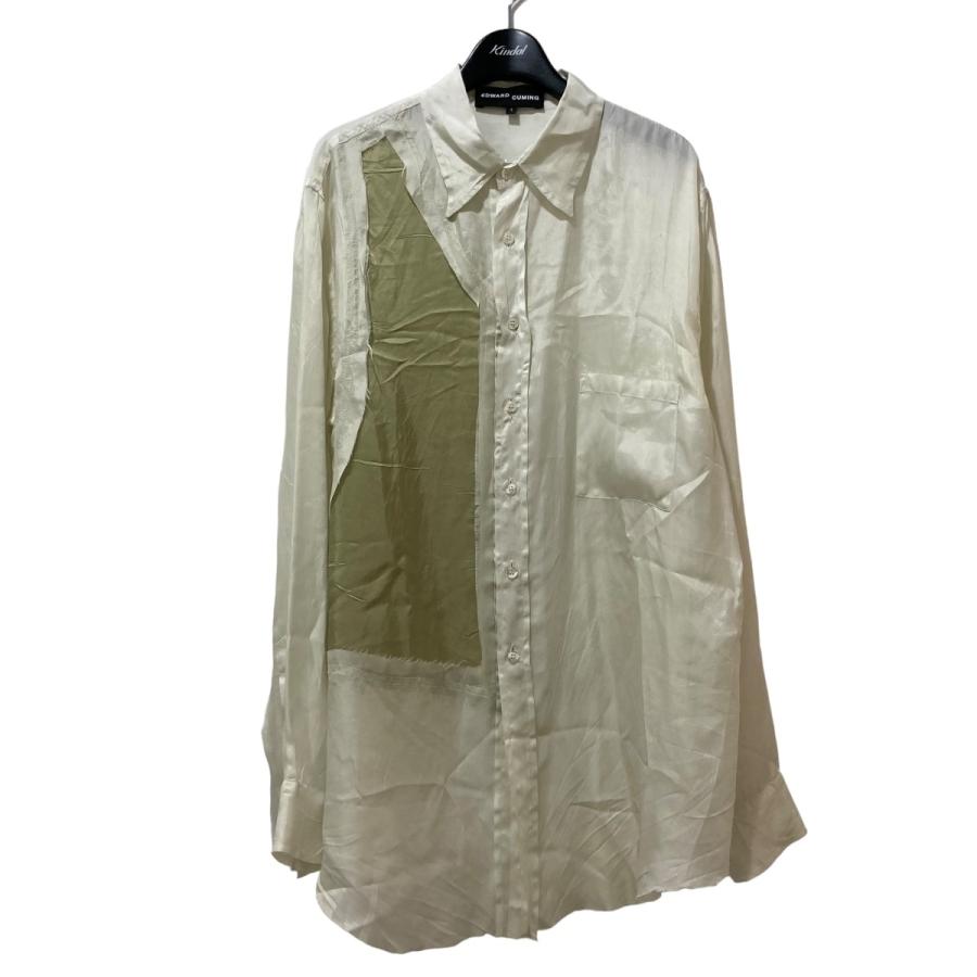 エドワード カミング EDWARD CUMING CIRCLE WINDOW WIDE SHIRT ロング 