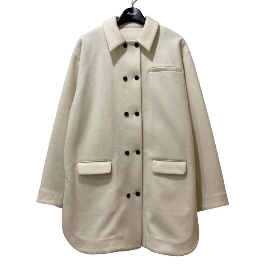 Ameri アメリ AMERI ウールロングスリーブシャツジャケット  