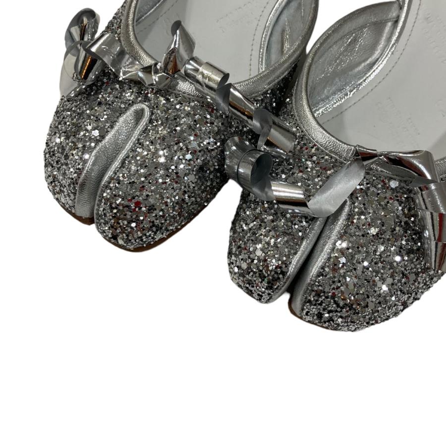 メゾンマルジェラ Maison Margiela 足袋 グリッター ストラップ 