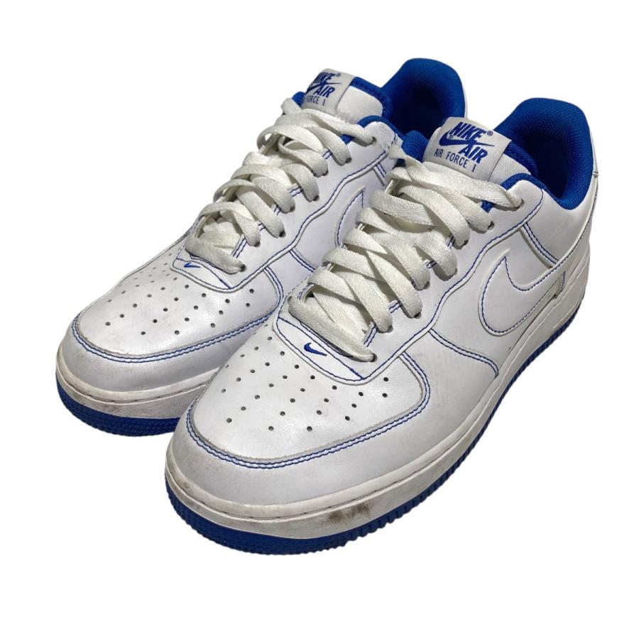 NIKE 【値下げ】NIKE AIR FORCE 1 07 Game Royal CV1724-101 ホワイト 