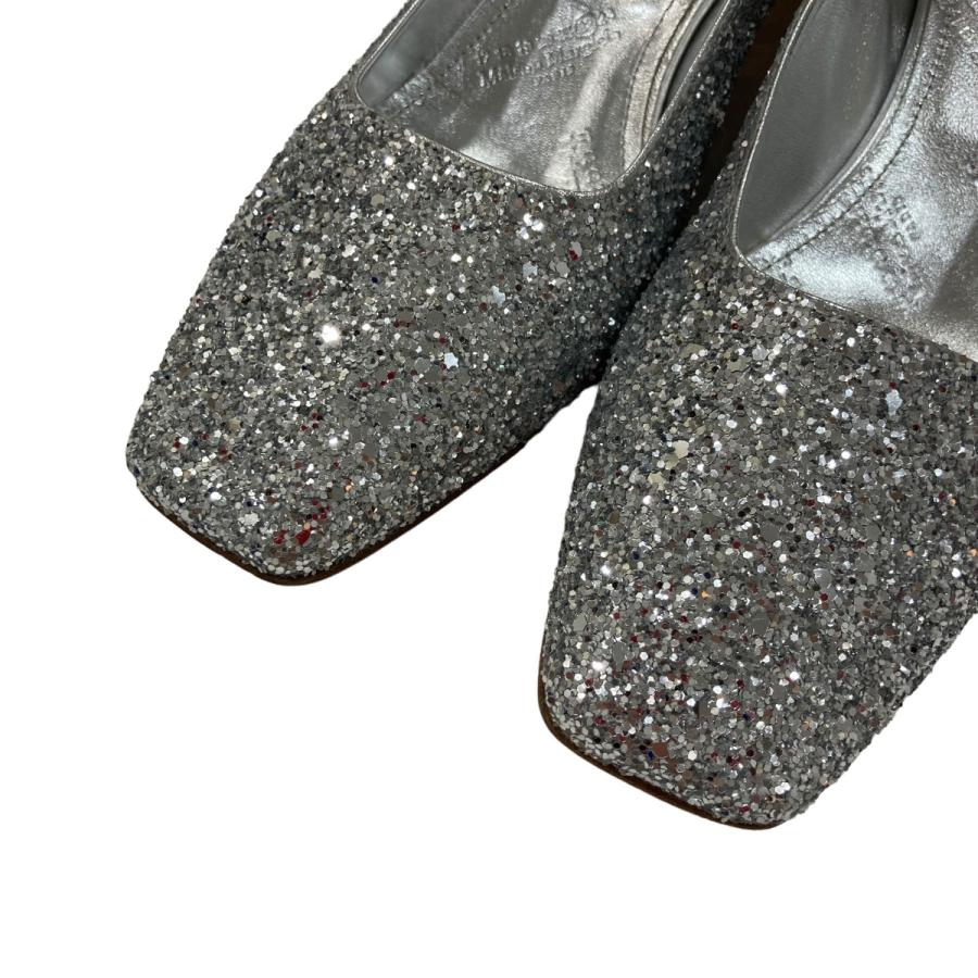 メゾンマルジェラ Maison Margiela メリージェーン グリッターヒール 