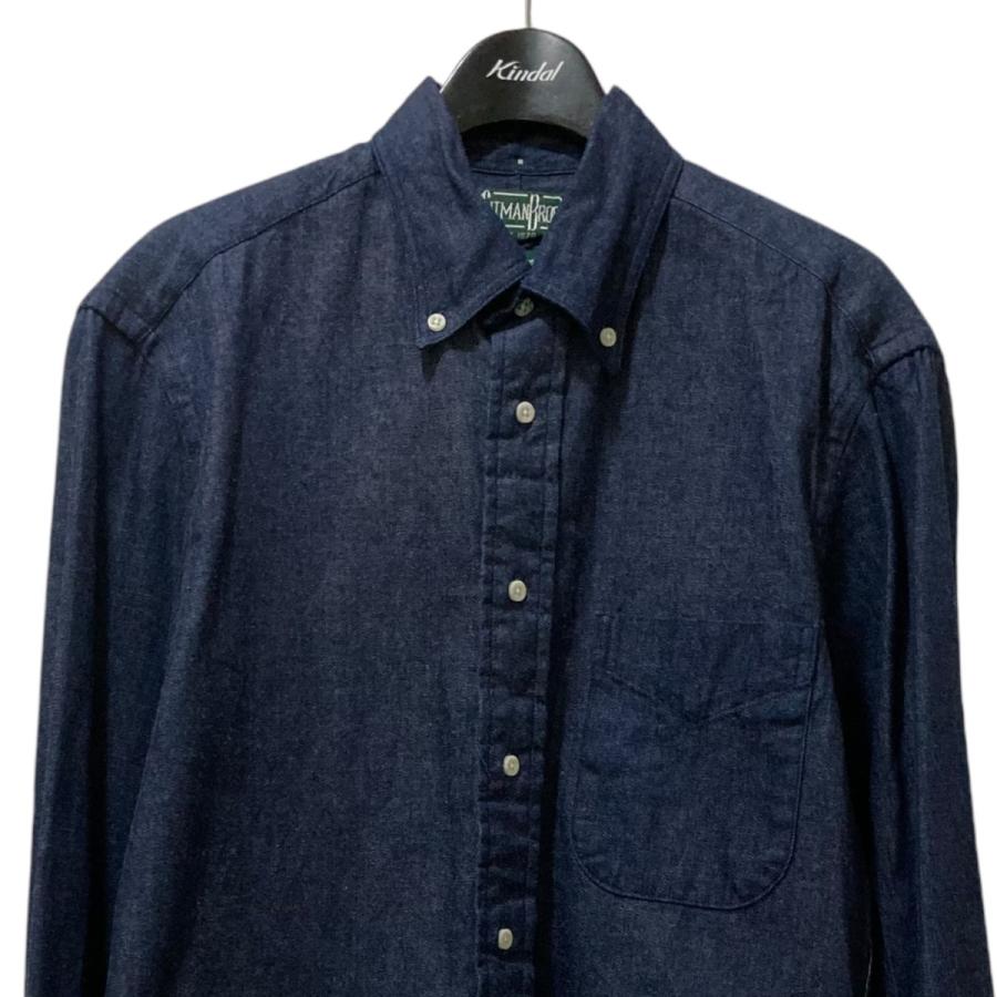 GITMAN BROS. ギットマン ブラザーズ BROS DARK DENIM デニムシャツ 