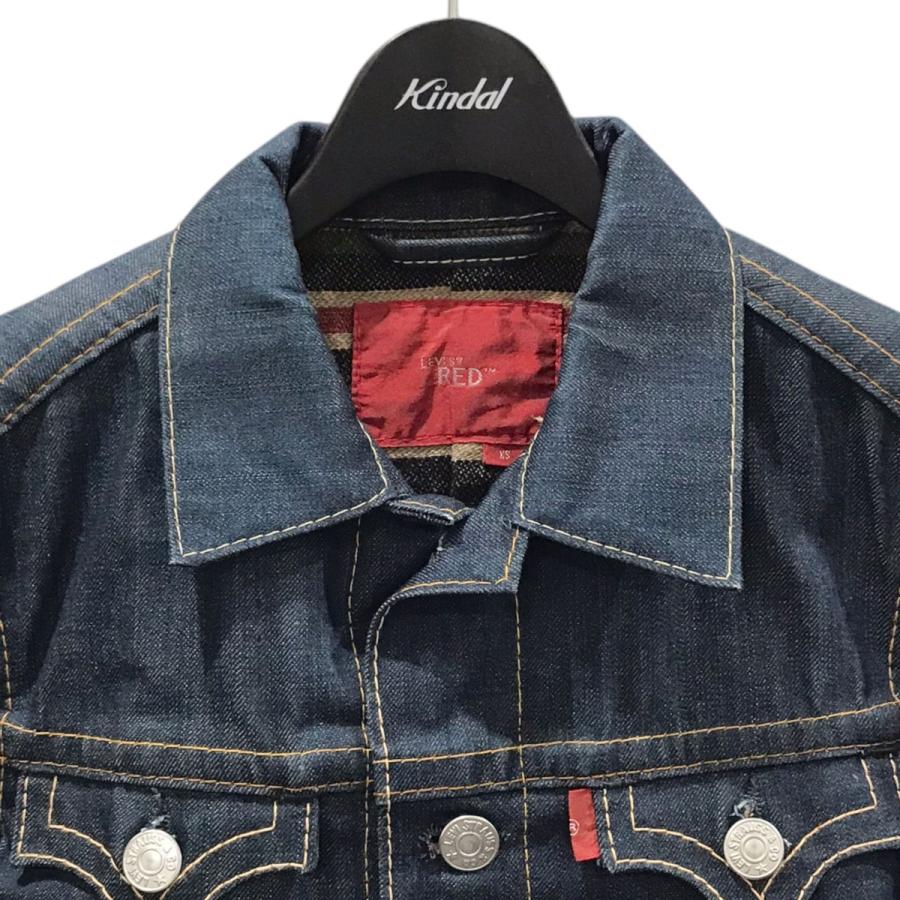 Levi's RED リーバイスレッド LEVI'S 02AW 袖レザーデニム Levi's RED リーバイスレッド LEVI'S 02AW 袖レザーデニム