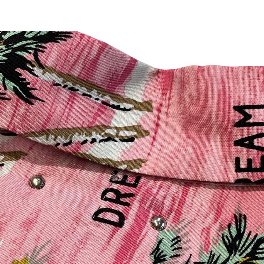 希少ワコマリア　ピンク　アロハ　お化け WACKO MARIA（ワコマリア） WACKO MARIA MINEDENIM Hawaiian Shirt