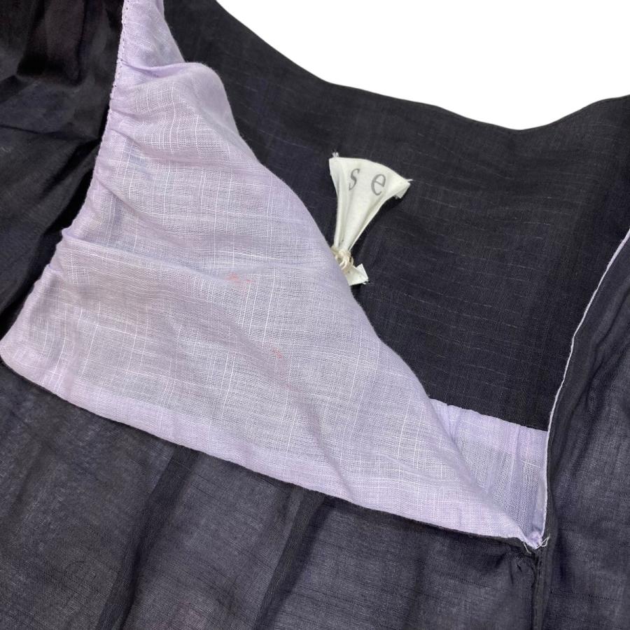セヤ seya． 30℃ DRESS ドレスワンピース BLE-34090-A パープル サイズ：1の画像