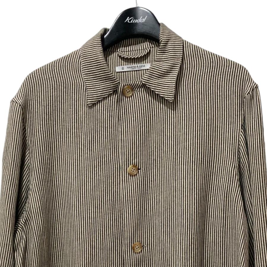 マーティーアンドサンズ MAATEE＆SONS HICKORY WORK JK ストライプ 
