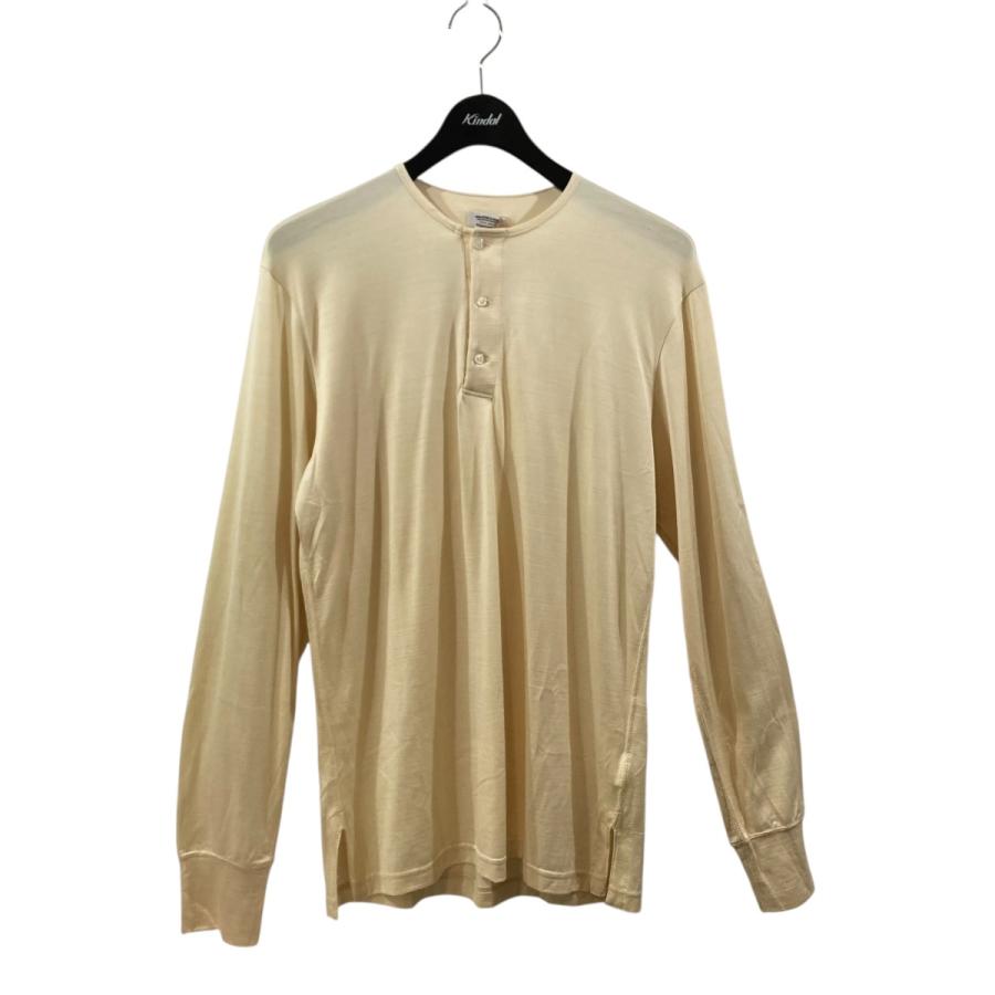 マーティー 【値下げ】MAATEE＆SONS ウールカットソーヘンリーネックT